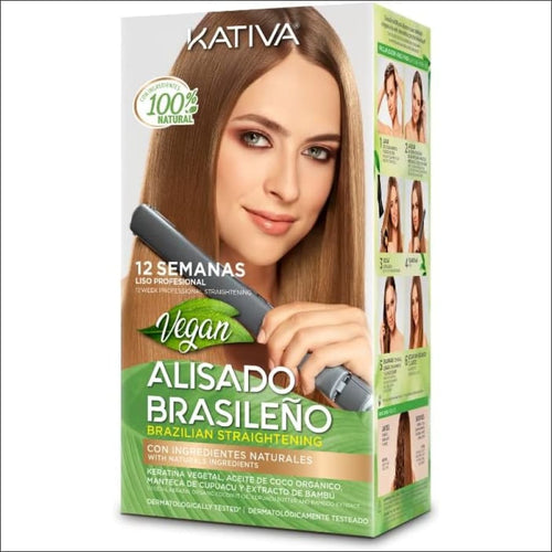 Kativa Kit Alisado Brasileño Vegano - Tratamientos de