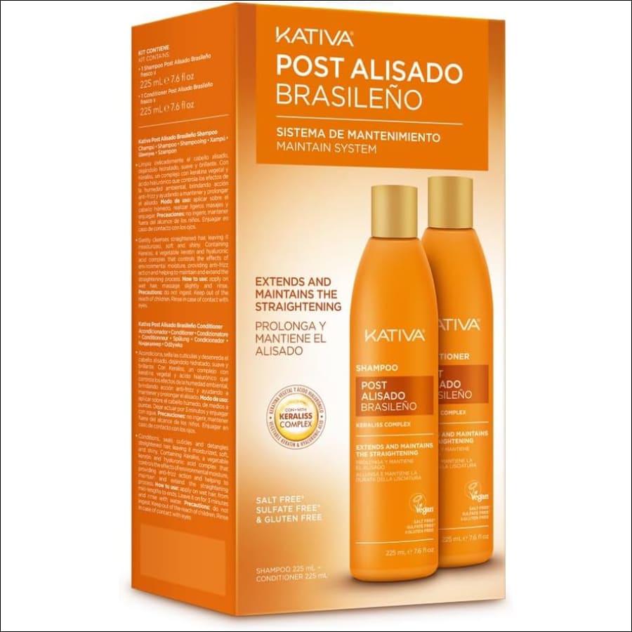 Kativa Post Alisado Brasileño Que Shampoo Usar Despues De