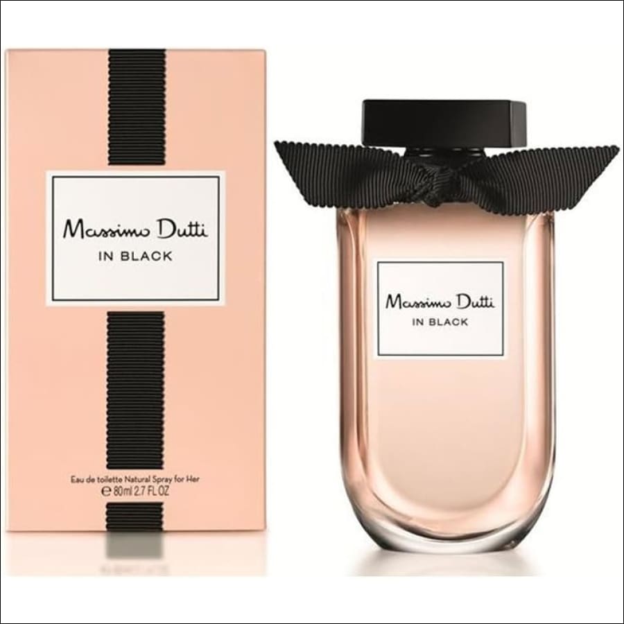 In Black Colonia Massimo Dutti Mujer Precio Perfume Massimo Dutti