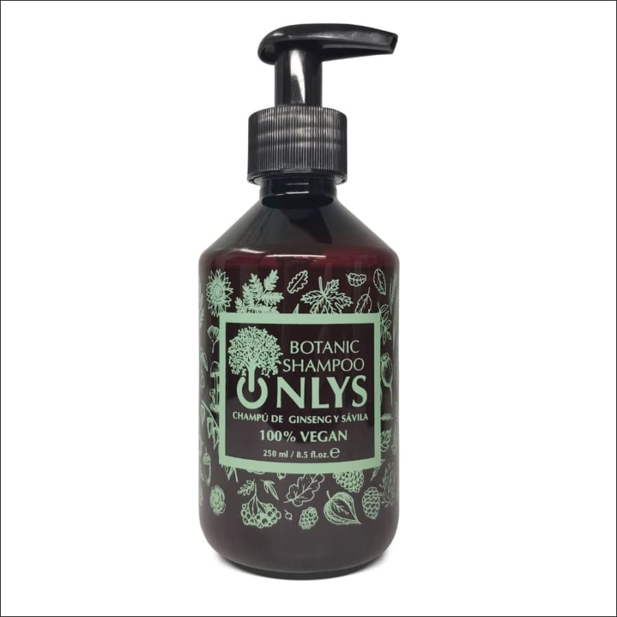 Onlys Botanic Feuchtigkeitsshampoo – Vegan, Wasserfrei, Mit 70% Aloe Vera & Ginseng, 250 Ml