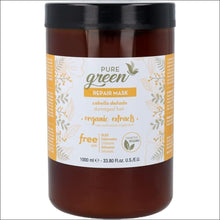 Cargar imagen en el visor de la galería, Pure Green Mascarilla Vegana Repair - 1000 ml - Mascarilla