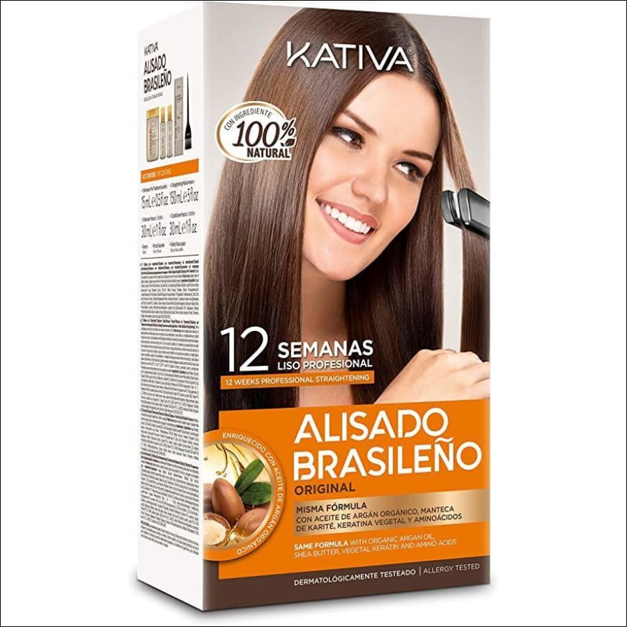 Kativa Keratina Kit Alisado Brasileño Formol Nuevo 2020