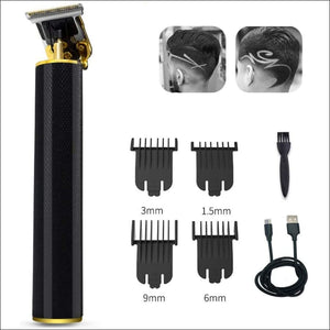 Máquina De Corte Hair Trimmer Recargable Por USB - jazz pelu