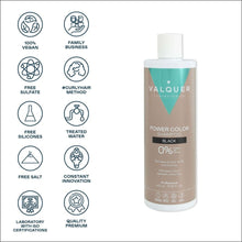 Cargar imagen en el visor de la galería, Champú color Negro - Power Color - 400 ml - 400 ml