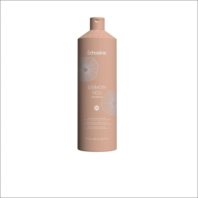 ECHOSLINE Keratin Veg Champú - 1000 ml - Champú