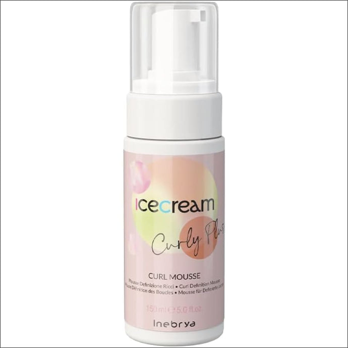 Inebrya Ice Cream Curl One Curly Mouse 150 ml - Espuma