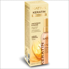 Cargar imagen en el visor de la galería, Kativa Keratina Líquida Vegana Antifrizz y Brillo 100ml