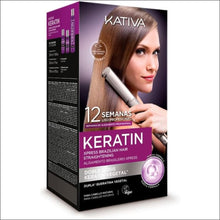 Cargar imagen en el visor de la galería, Kativa Kit Alisado Brasileño Vegano Xpress Doble Keratina