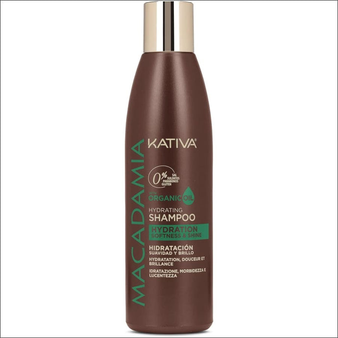 Kativa Macadamia Champú Hidratante - 250 ml - Champú