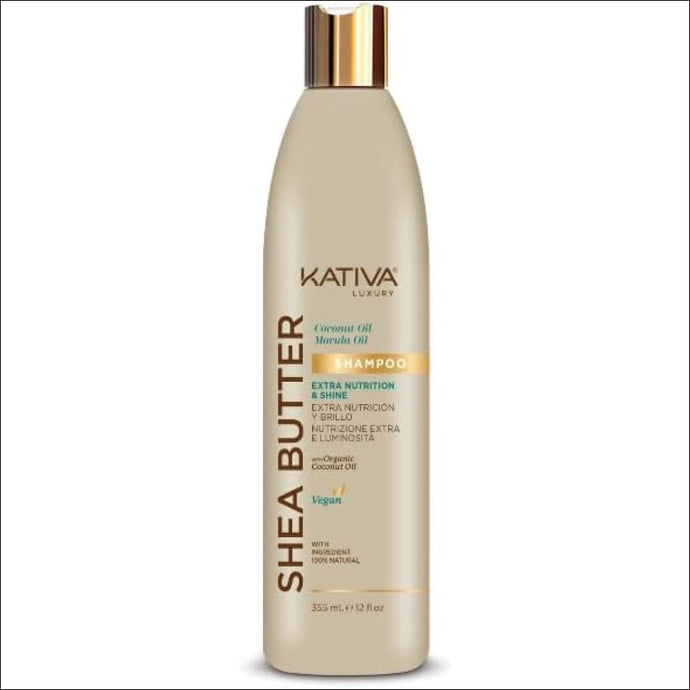 Kativa Shea Butter Coconut Marula Oil Champú 355 ml - Champú