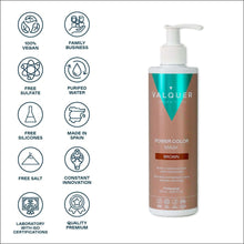 Cargar imagen en el visor de la galería, Mascarilla color Castaño - Power Color - 275 ml - 275 ml