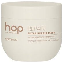Cargar imagen en el visor de la galería, Montibello hop Ultra Repair Mascarilla Vegana - 500 ml