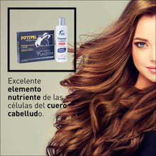 Cargar imagen en el visor de la galería, Pack 6 viales placenta 6x15 ml + Champú placenta - 200 ml