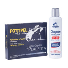 Cargar imagen en el visor de la galería, Pack 6 viales placenta 6x15 ml + Champú placenta - 200 ml