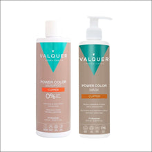 Cargar imagen en el visor de la galería, Pack Power Color Cobre - Champú y Mascarilla - 675 ml