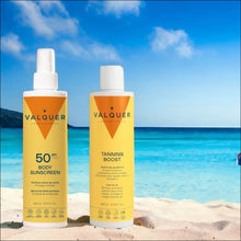 Cargar imagen en el visor de la galería, Pack Solar Corporal SPF 50 y Crema Hidratante Aceleradora