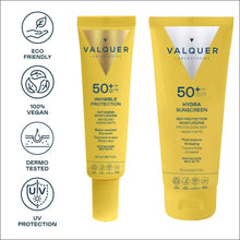 Cargar imagen en el visor de la galería, Pack Solar Facial Invisible Protection e Hydra Sunscreen