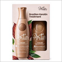 Cargar imagen en el visor de la galería, Portier Cacao Alisador De Cabello 1L - Tratamientos