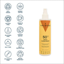 Cargar imagen en el visor de la galería, Protector Solar Corporal SPF 50 - 300 ml - 300 ml - Cuidado