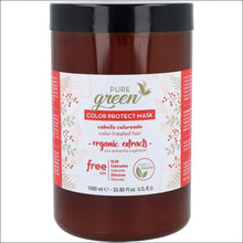 Cargar imagen en el visor de la galería, Pure Green Color Protect Mascarilla Vegana - 1000 ml