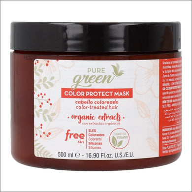 Pure Green Color Protect Mascarilla Vegana - 500 ml