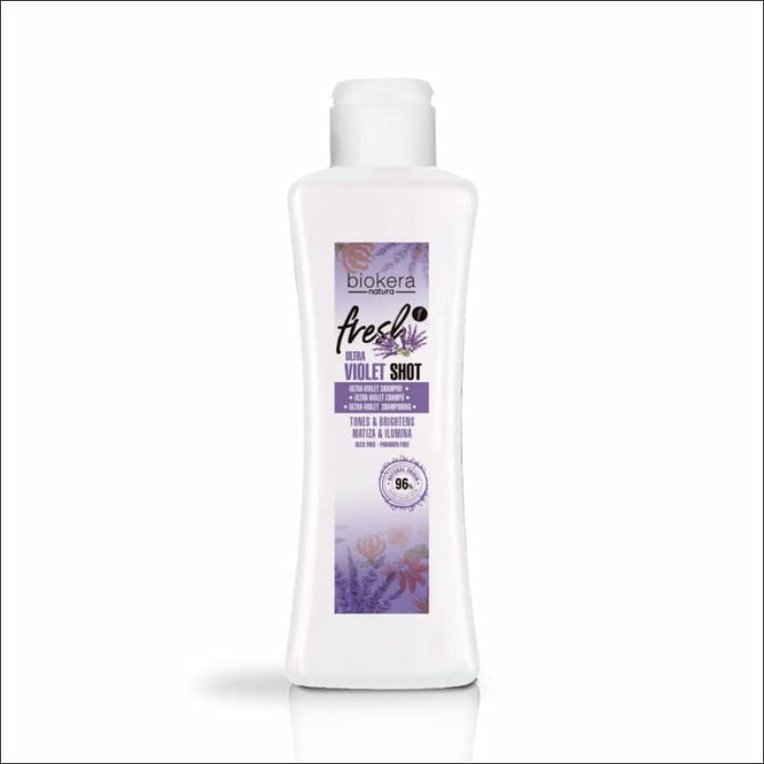 Salerm Biokera Champú Vegano Ultra Violet Shot 300 ml - 