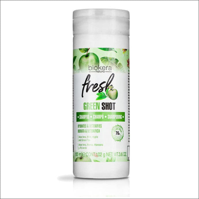 Salerm Biokera Fresh Champú Green Shot - 100 ml - Champú