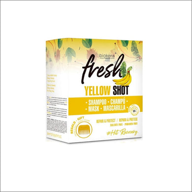 Salerm Biokera Pack Yellow Shot - Kit tratamiento