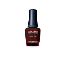 Cargar imagen en el visor de la galería, Salerm Esmalte De Uñas 100% Vegano 15 ml - black red -