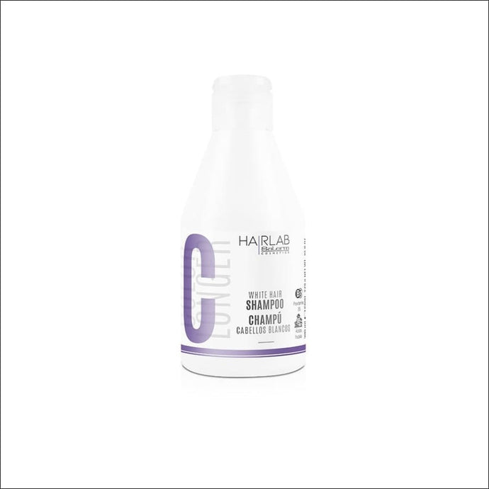 Salerm Hair Lab Champú Vegano Cabellos Blancos - 300 ml -