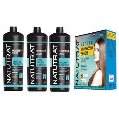 Skafe Natutrat Kit Alisado Brasileño Liso Intenso 1,5 L -