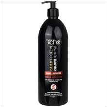 Cargar imagen en el visor de la galería, Tahe Champú Nutritivo Gold Protein Vegano - 1000 ml - Champú