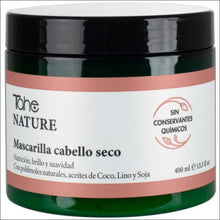 Cargar imagen en el visor de la galería, Tahe Nature Mascarilla Vegana Cabello Seco - 400 ml