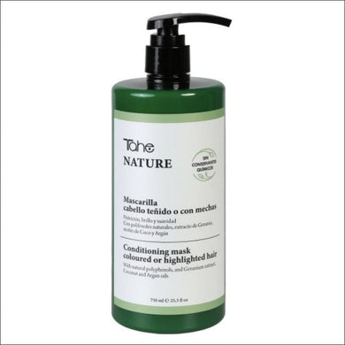 Tahe Nature Mascarilla Vegana Cabello Teñido o Con Mechas
