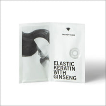 Cargar imagen en el visor de la galería, Trendy Hair Elastic Keratin Con Ginseng 30 ml - Mascarilla