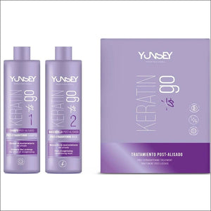 Yunsey Keratin Go Kit Mantenimiento Post Alisado 2 x 300 ml