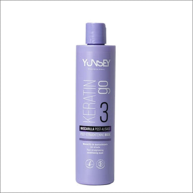 Yunsey Keratin Go Mascarilla Post Alisado 500 ml Vegano