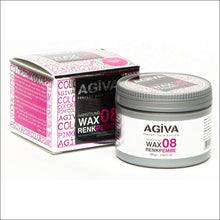 Cargar imagen en el visor de la galería, Agiva Cera Color Hairpigment Wax 120g - rosa - Cera