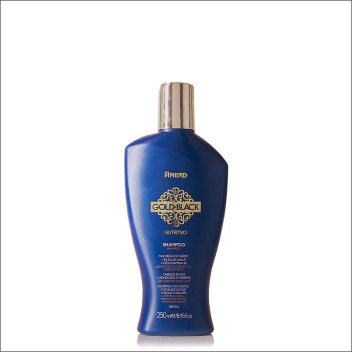 Amend Gold Black Champú Nutritivo 250 ml - JAZZ PELU