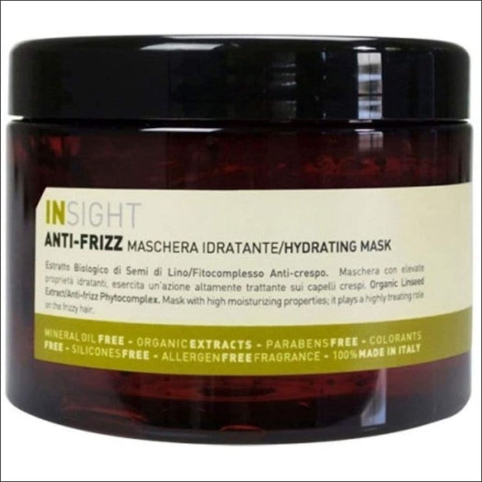 INSIGHT Anti-Frizz Mascarilla Hidratante - 500 ml - 