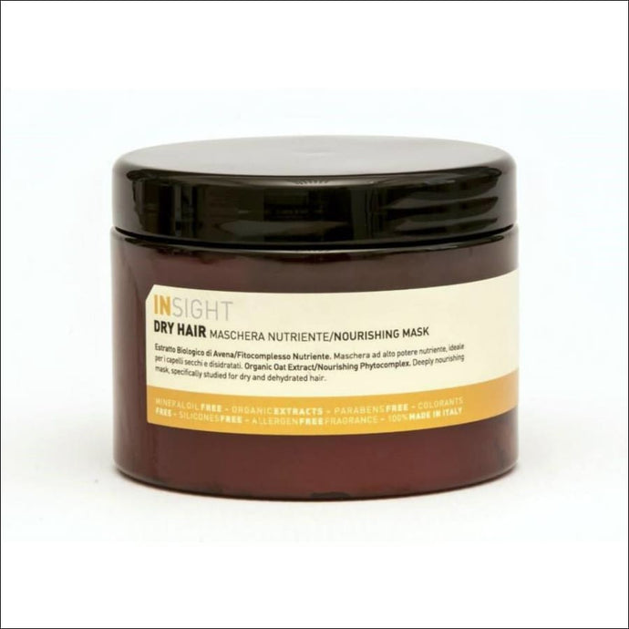 INSIGHT Dry Hair Mascarilla Nutritiva - 500ml - Mascarilla