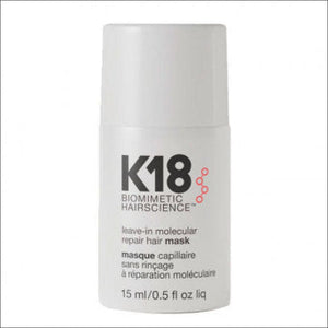 K18 Leave-In Molecular Repair Hair Mask 15 ml - Mascarilla