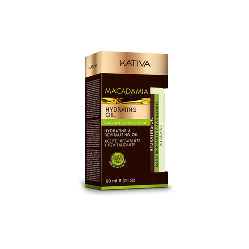 Kativa Macadamia Aceite Hidratante y Revitalizante 60 ml - JAZZ PELU