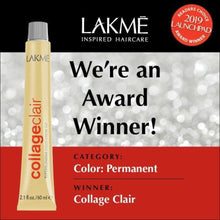 Cargar imagen en el visor de la galería, Lakme Collage Clair Coloración Permanente Superaclarante 60 ml - JAZZ PELU