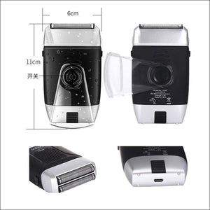 Máquina Men Shaver VGR V-307 USB Afeitadora Barba y Nuca - 