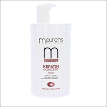 Cargar imagen en el visor de la galería, Maurens Keratin Concept Mascarilla Reparadora - 970 ml - 