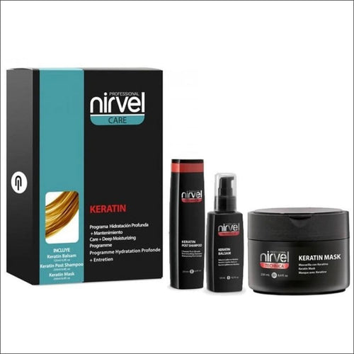 Nirvel Keratin Pack Programa Hidratación Profunda + 