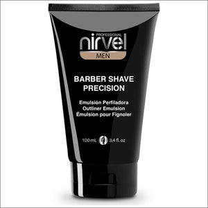 Nirvel Men Barber Shave Precision Emulsion Perfiladora 100 ml - JAZZ PELU