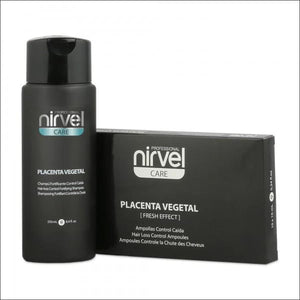 Nirvel Pack Control Caída Placenta 10 Ampollas + Champú 250 ml - JAZZ PELU