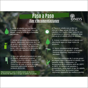 Onlys Botanic Alisado Vegano Spray 500 ml - Tratamientos de